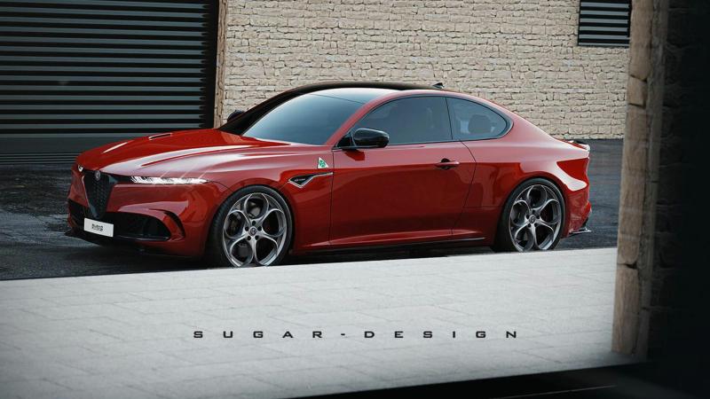 Alfa Romeo Giulia render