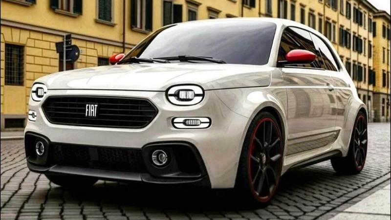 Fiat 127 render