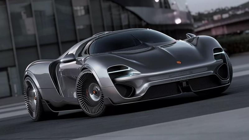 Porsche 960 GT RS render