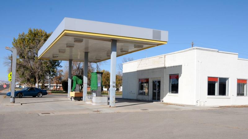 empty gas station 1