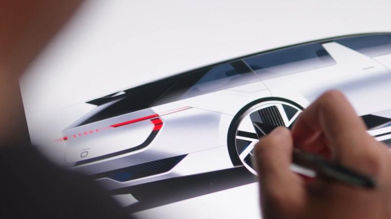 skoda Vision O drawings