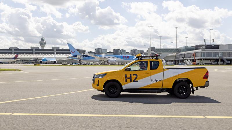 Toyota Hilux Hydrogen Amsterdam