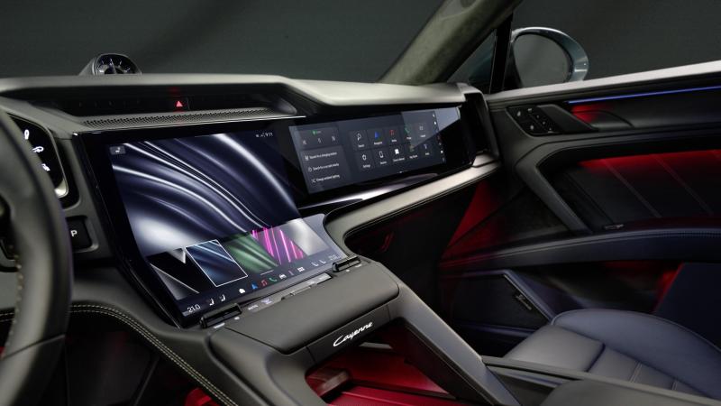 Porsche Cayenne EV interior