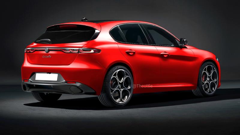 Alfa Romeo Giulietta Render
