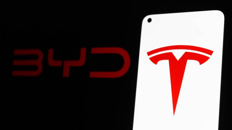 BYD Tesla 