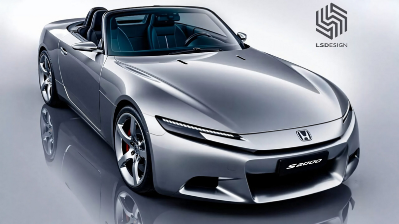 Honda S2000 render