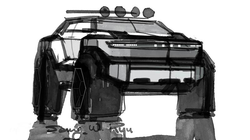 Hyundai Crater Concept sketch