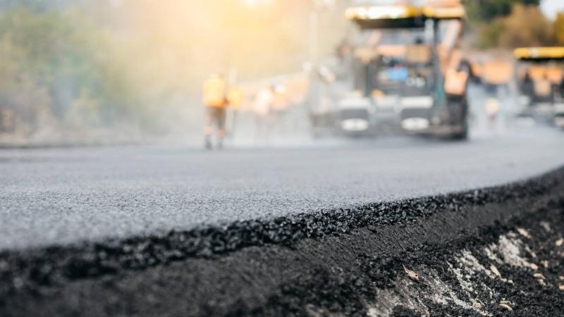 asphalt road