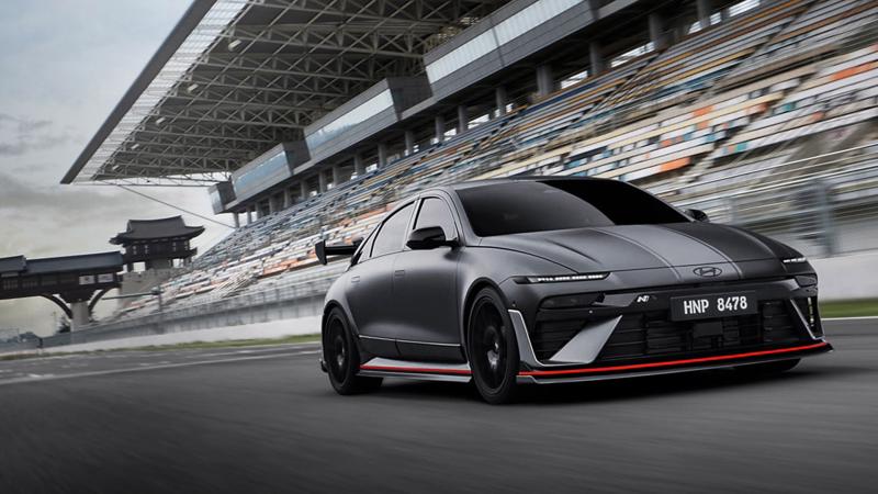 Hyundai Ioniq 6 N Performance carbon parts