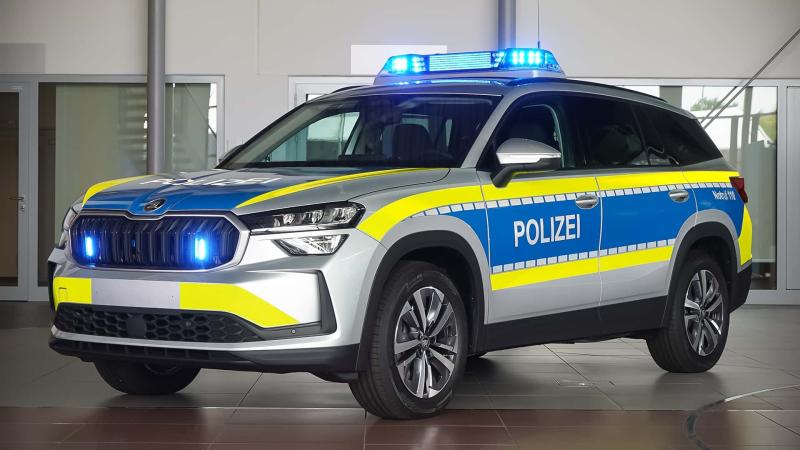 skoda kodiaq police