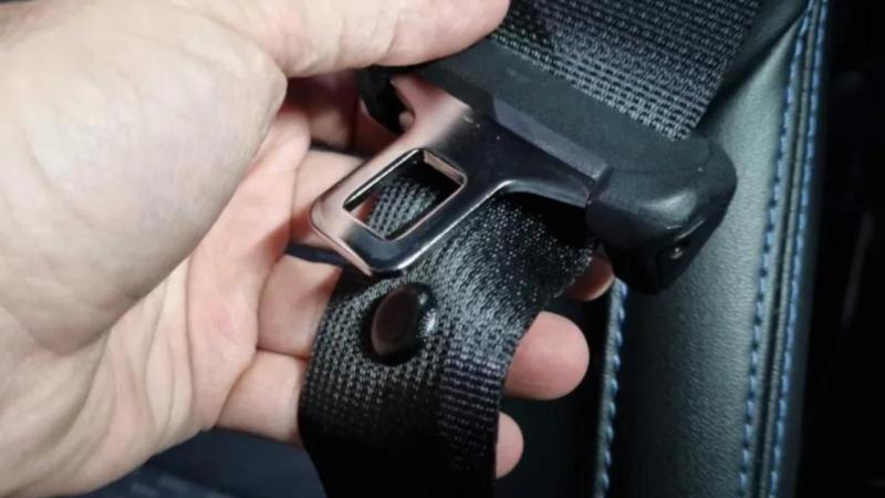 Seatbelt button