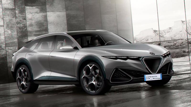 Alfa Romeo Crossover render