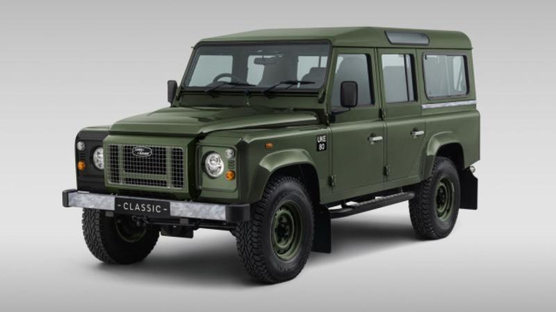 Classic Defender V8 Churchill Edition