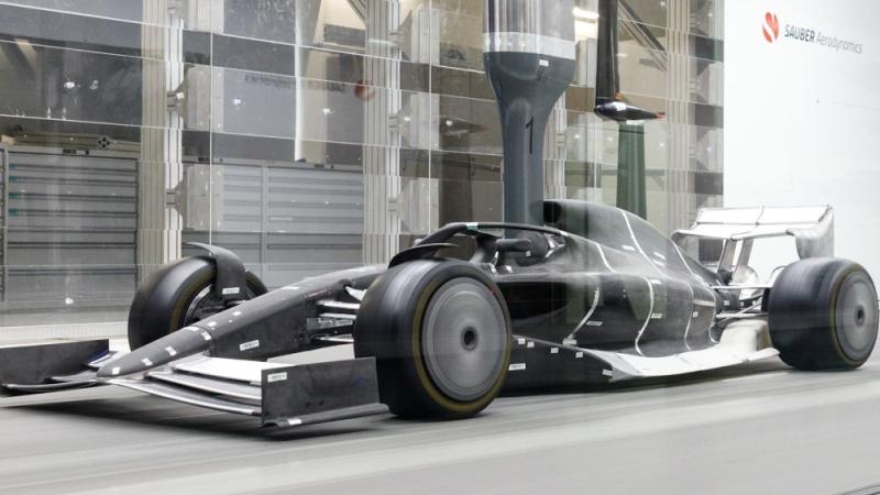 Sauber wind tunnel