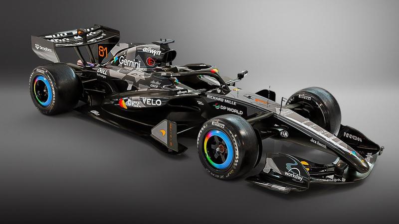 McLaren MCL40 testing livery