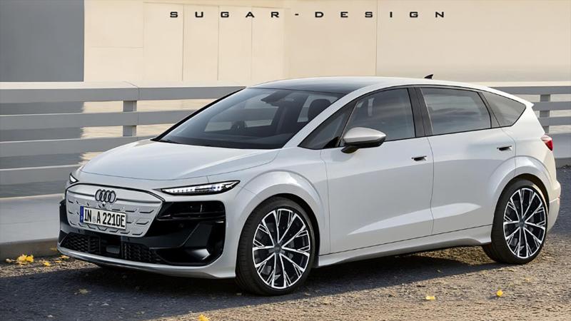 Audi A2 e-tron render