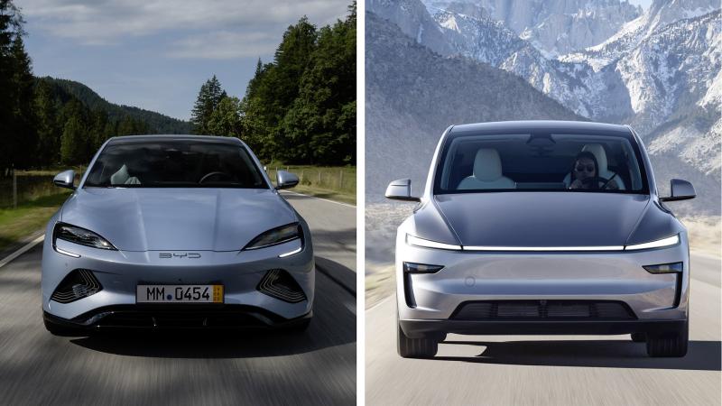 BYD Tesla