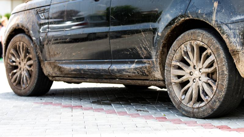 car mud