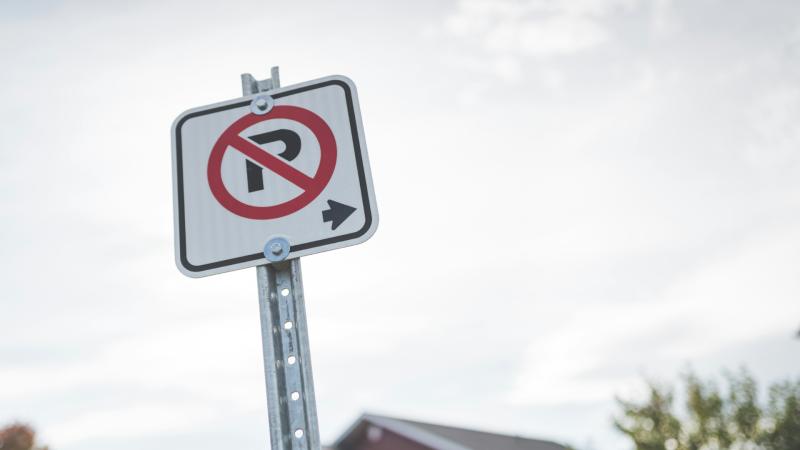 no parking sign