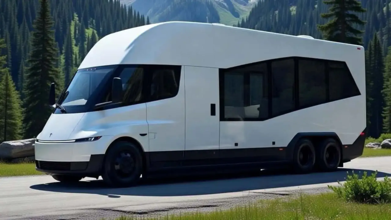 tesla camper