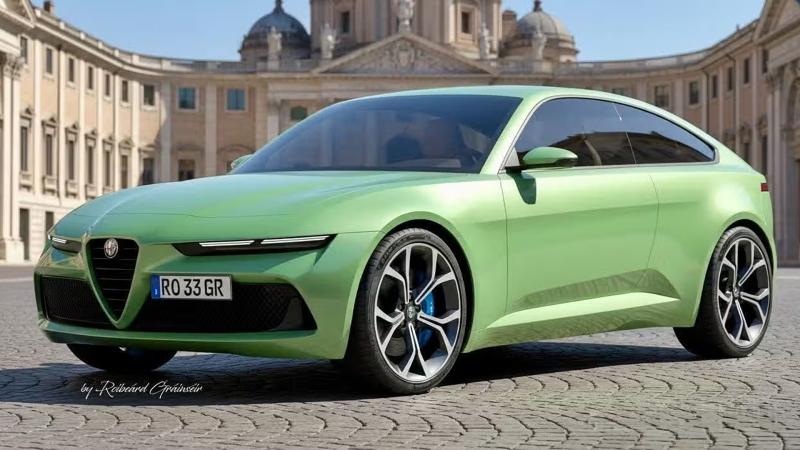 Alfa Romeo Alfasud render