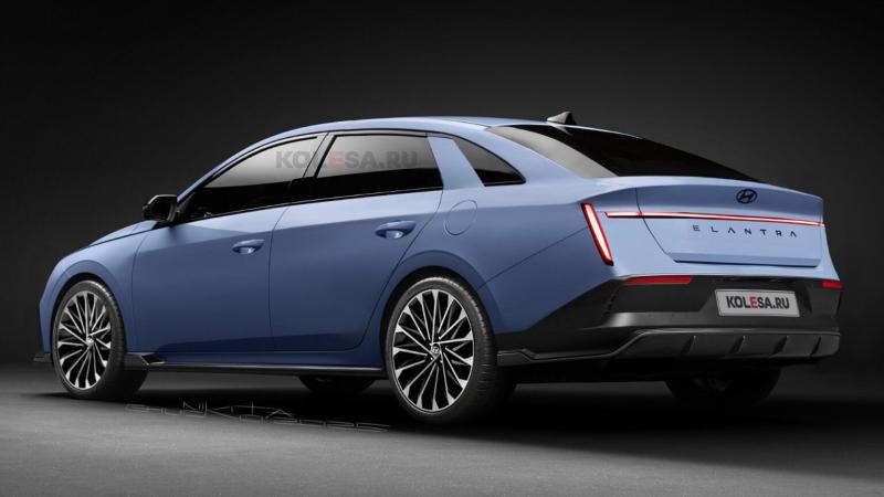 Hyundai Elantra CN8 render