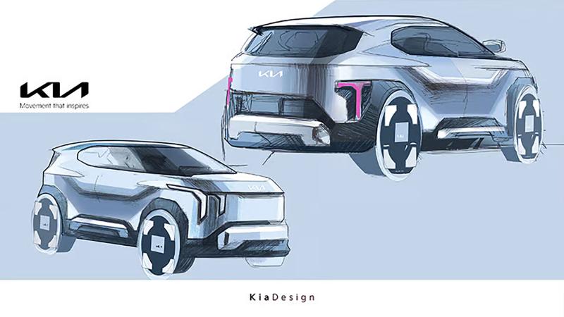Kia EV2 sketch