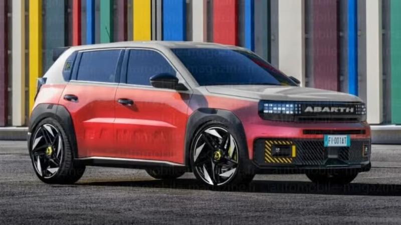 Abarth Grande Panada render