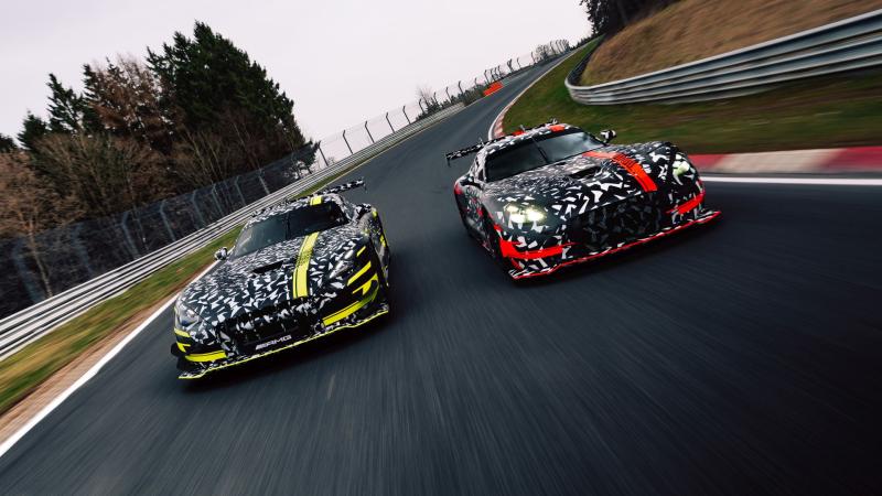 Mercedes-AMG GT Black-Series and GT3 