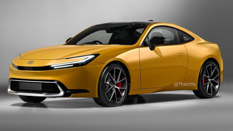 Toyota Celica render