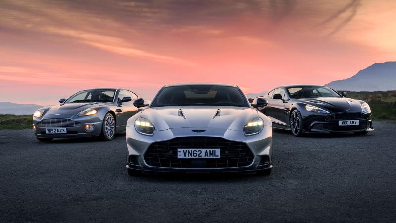 Aston Martin Vanquish generations