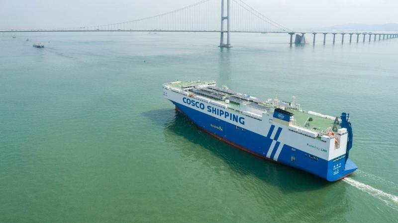 Cosco ship