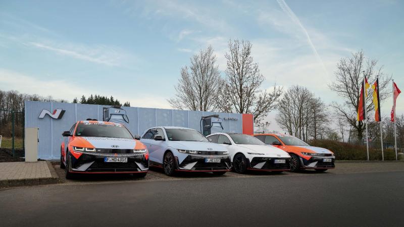 Hyundai N Hyper Chargers Nurburgring