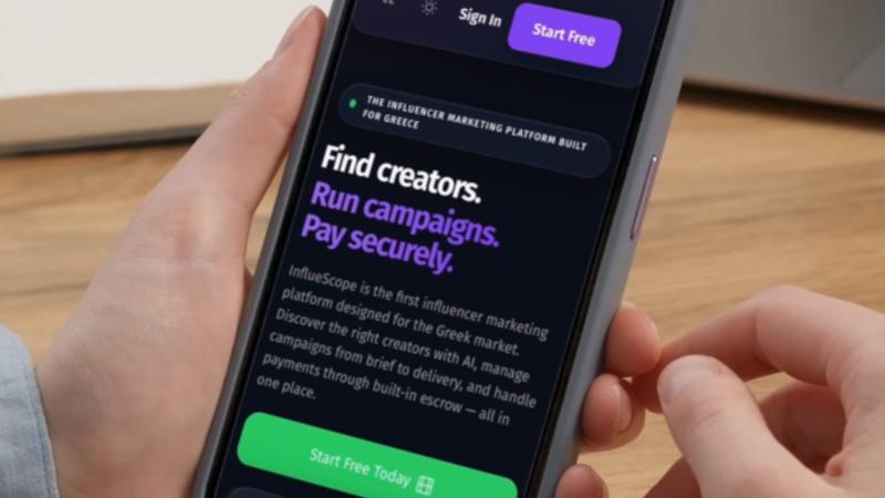 Η InflueScope λανσάρει την πρώτη AI-powered πλατφόρμα influencer marketing στην Ελλάδα