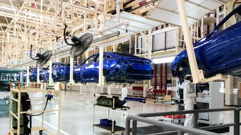 Honda production line