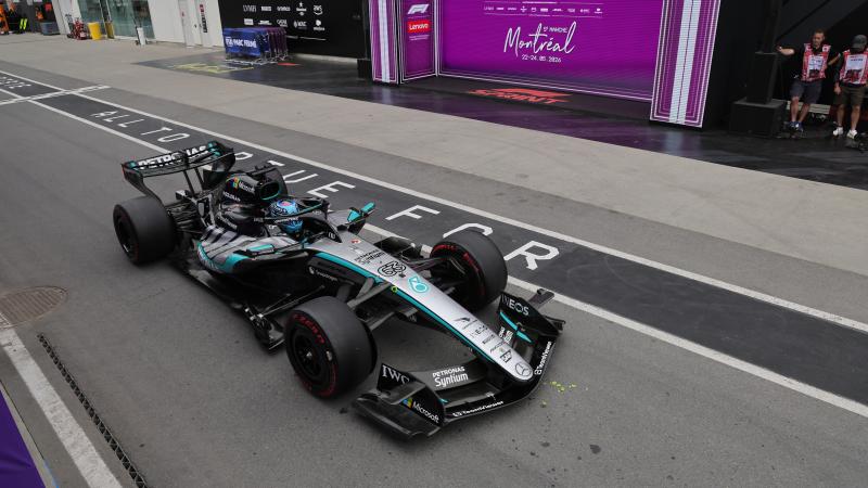 Russell pole position GP Canada 2026