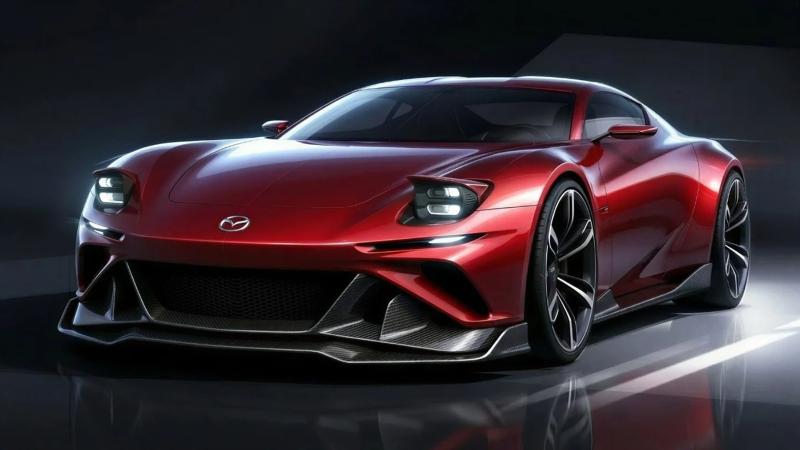 Mazda RX-7 render