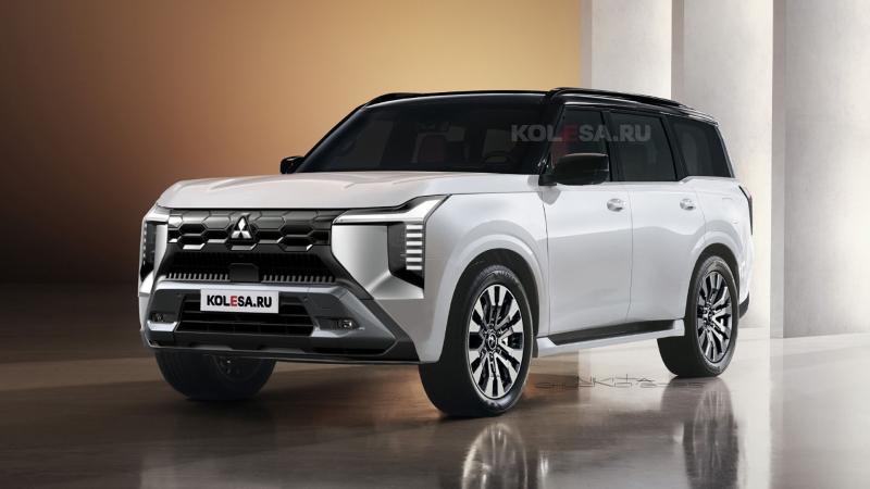 Mitsubishi Pajero render