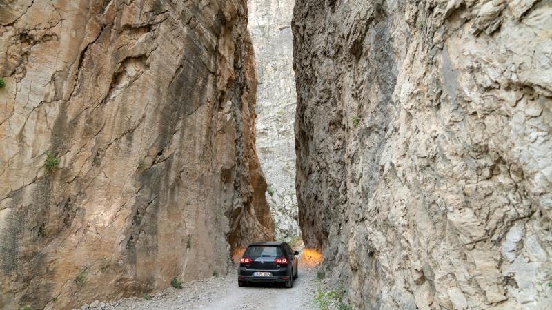 stone road