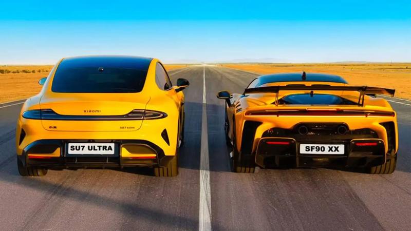 Xiaomi SU7 Ultra vs Ferrari SF90 XX