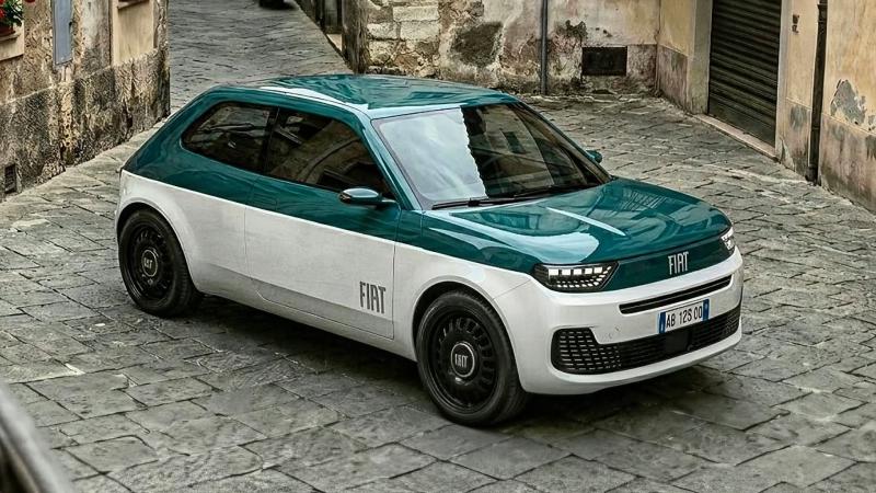 Fiat 127 render