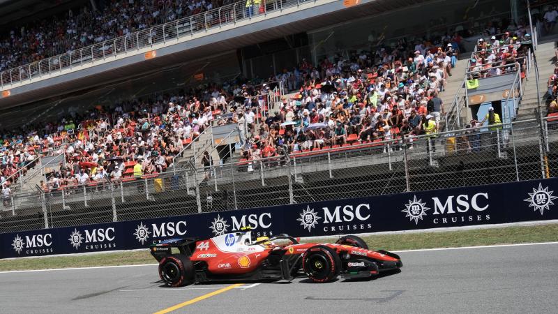 Hamilton win GP Barcelona 2026