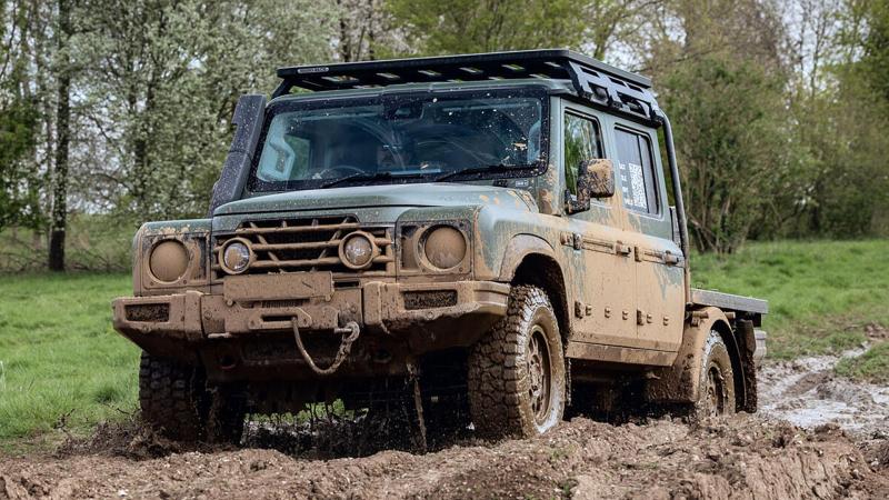 Ineos Grenadier MRLV Military Pickup