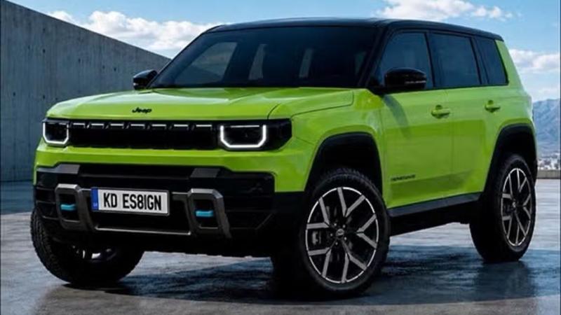 Jeep Renegade render