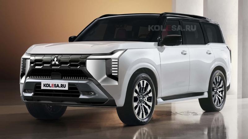 Mitsubishi Pajero render