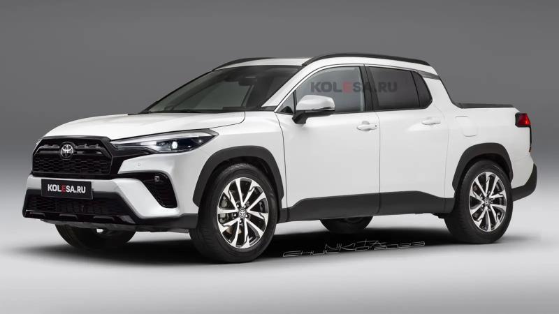 Toyota Corolla Cross Pick-up render