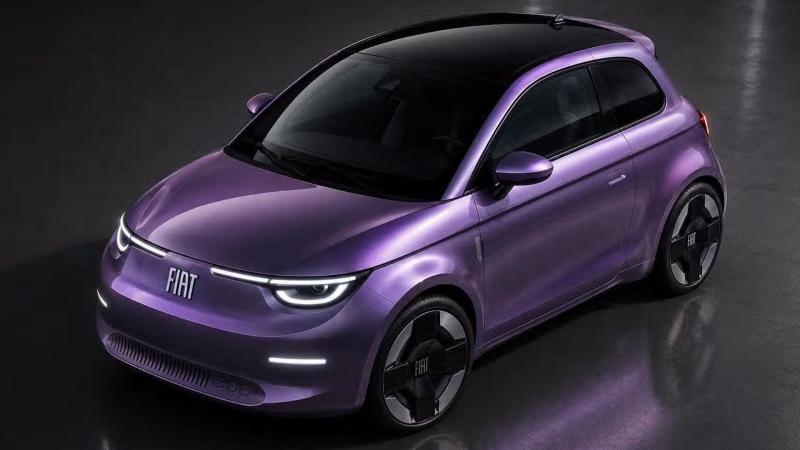 Fiat 500 2030 render