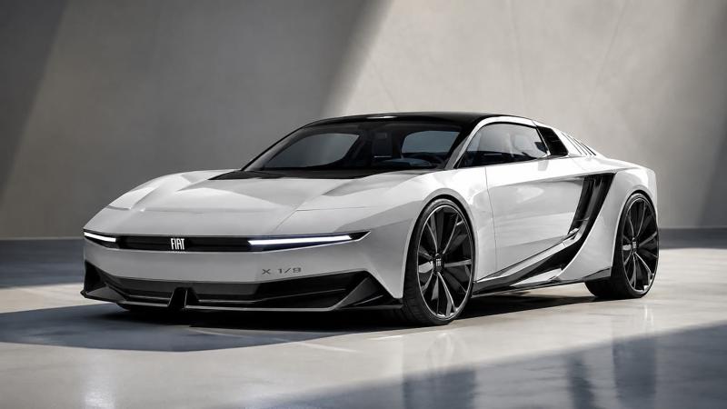 Fiat X1/9 render