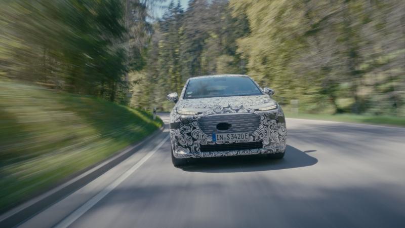 Audi A2 e-tron testing