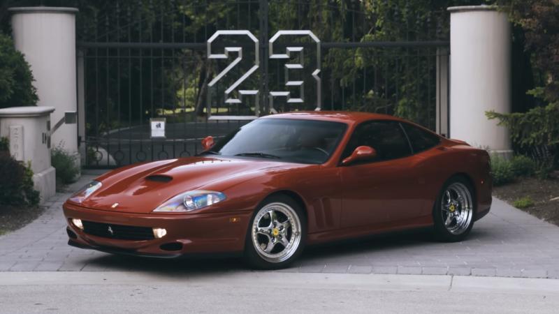 Ferrari 550 Maranello Michael Jordan
